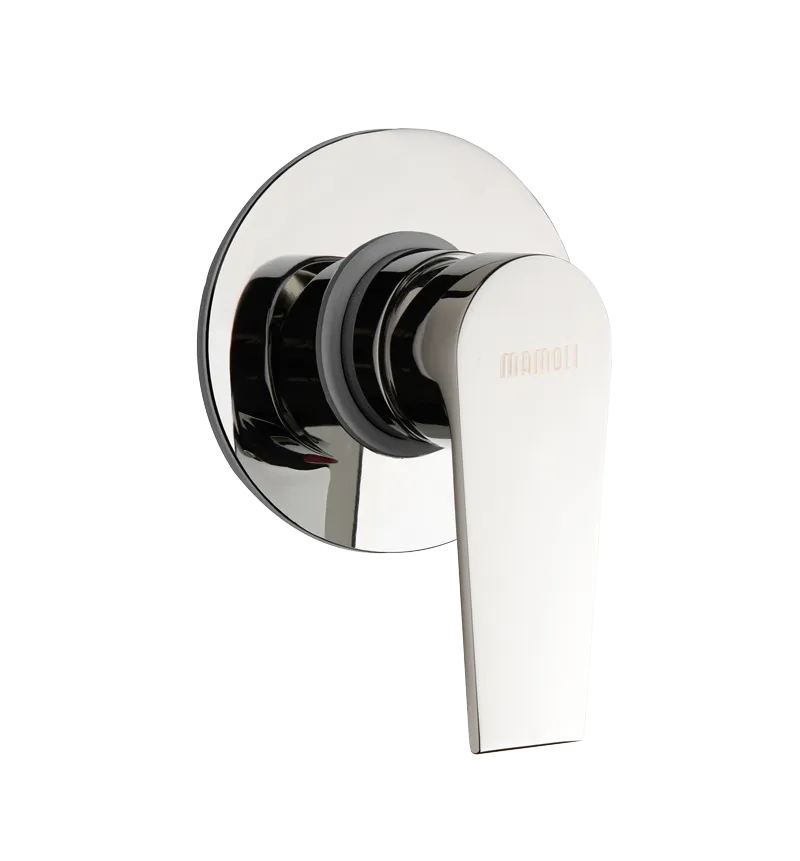 Set di rubinetti da bagno Lavabo e Bidet con scarico e Doccia Incasso finitura  cromata collezione LOGOS+ di Mamoli Rubinetterie