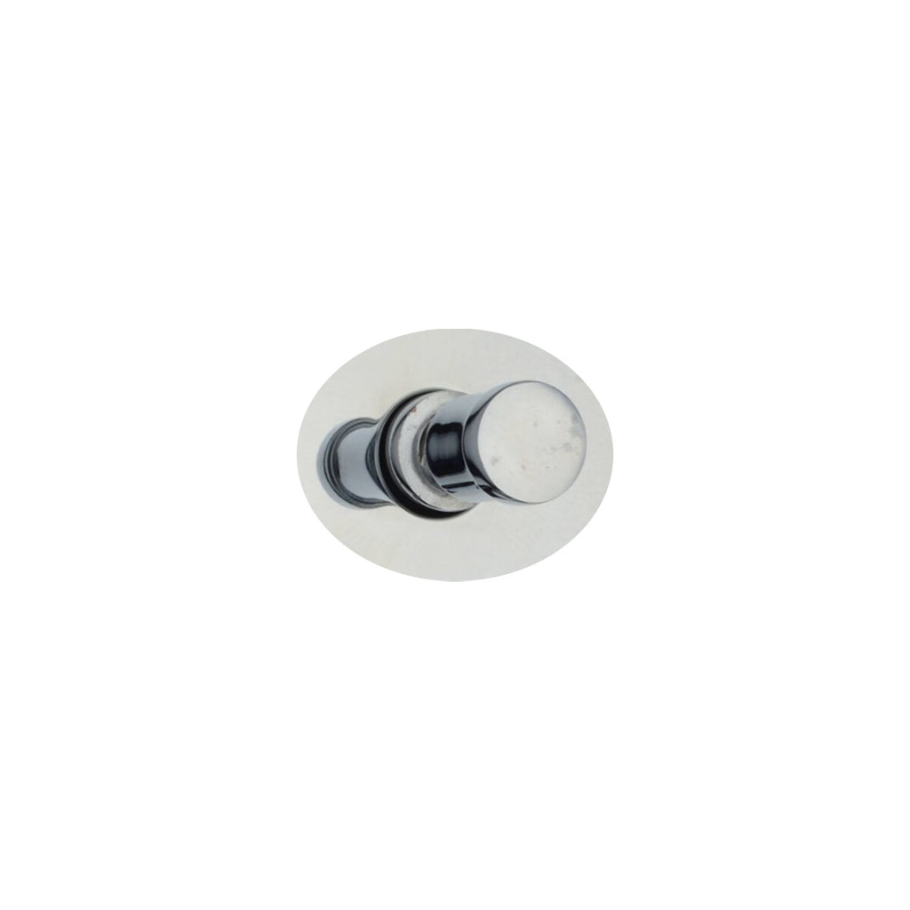 Miscelatore doccia ad incasso due vie Moon in ottone cromato