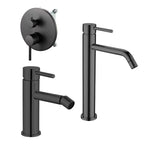 Composizione di miscelatori per lavabo alto