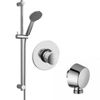 Kit Saliscendi PAFFONI Giada con miscelatore ad incasso JO010CR e presa acqua tonda a muro