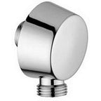 Kit Saliscendi doccia con miscelatore doccia a incasso e presa acqua tonda a muro