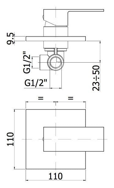 Kit Saliscendi Level con portasapone