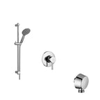 Set saliscendi con asta in metallo