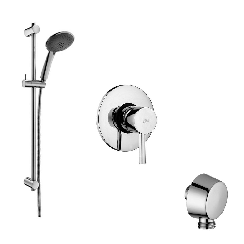 Set Saliscendi con asta per doccia