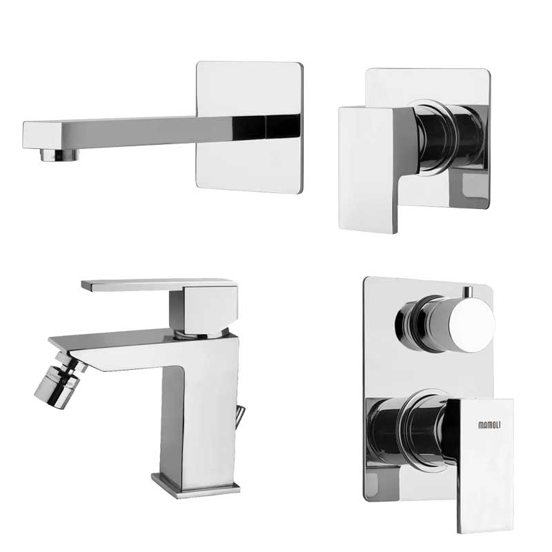 Set di miscelatori Lavabo Incasso