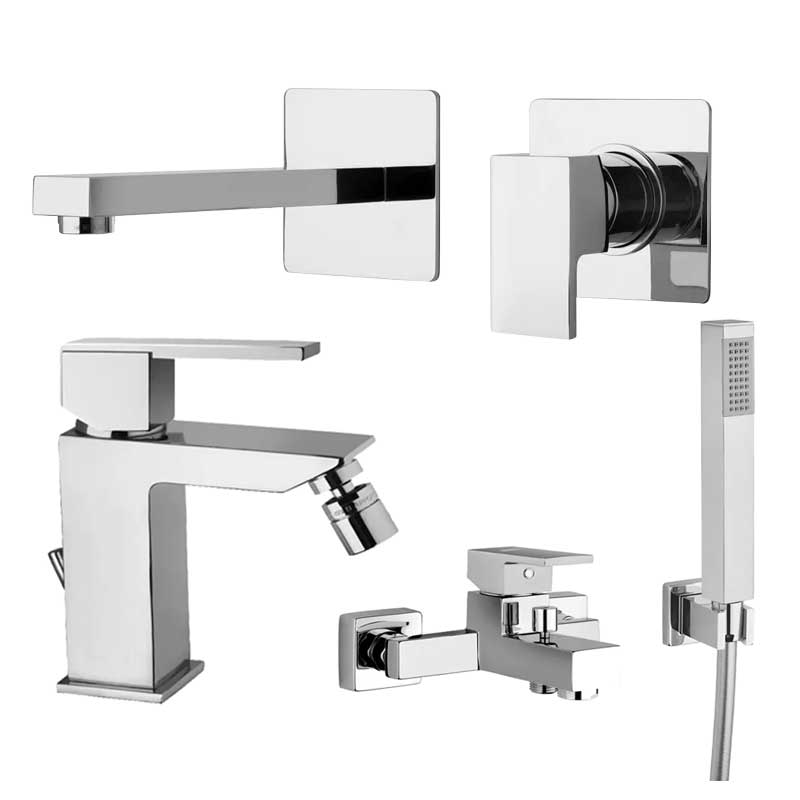 Set di miscelatori Lavabo Incasso