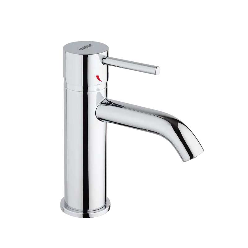 Miscelatore Lavabo con scarico in ottone Cromo collezione Pico di Mamoli Rubinetterie