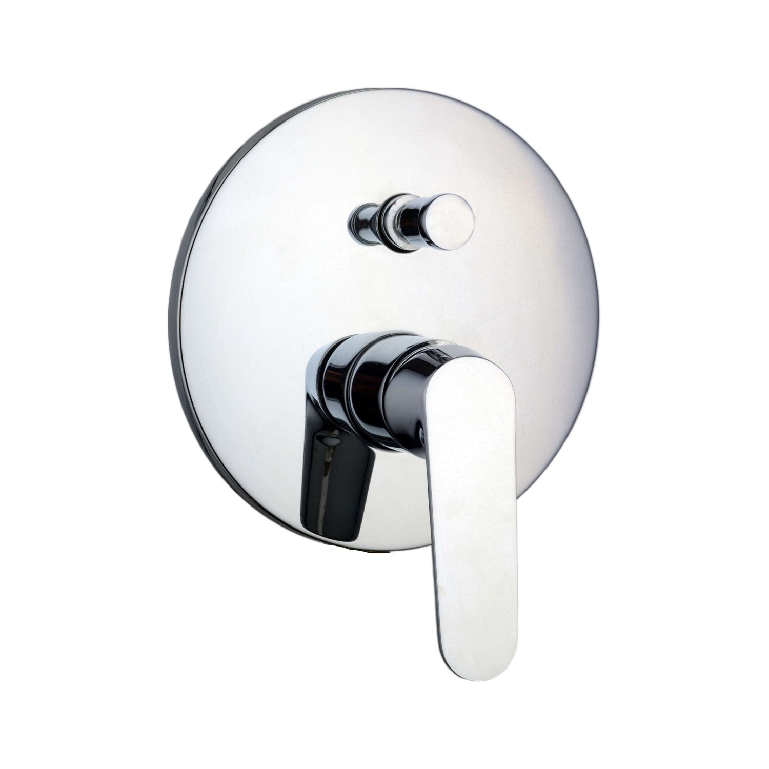 Miscelatore doccia ad incasso due vie Echo in ottone cromato