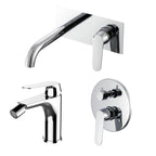 Composizione di miscelatori per lavabo easy box