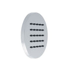 Soffione body jet a parete 100mm in ottone