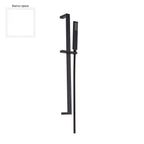 Saliscendi in ottone 10x30mm doccia Glamour e flessibile bianco