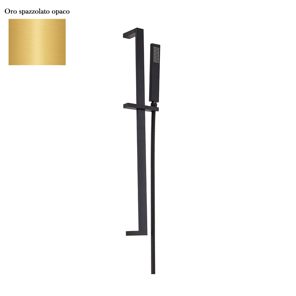 Saliscendi in ottone 10x30mm doccia Master e flessibile oro spazzolato