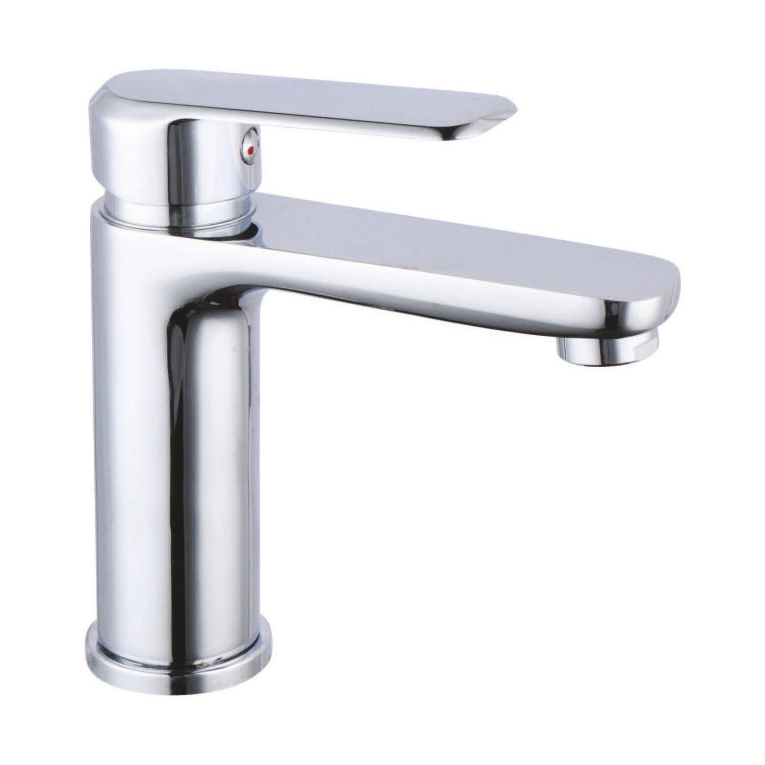 Miscelatore lavabo serie Hopper in ottone cromato