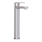 Miscelatore lavabo alto serie Hopper in ottone cromato