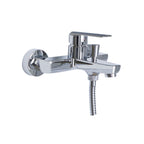 Miscelatore vasca Hopper in ottone cromato