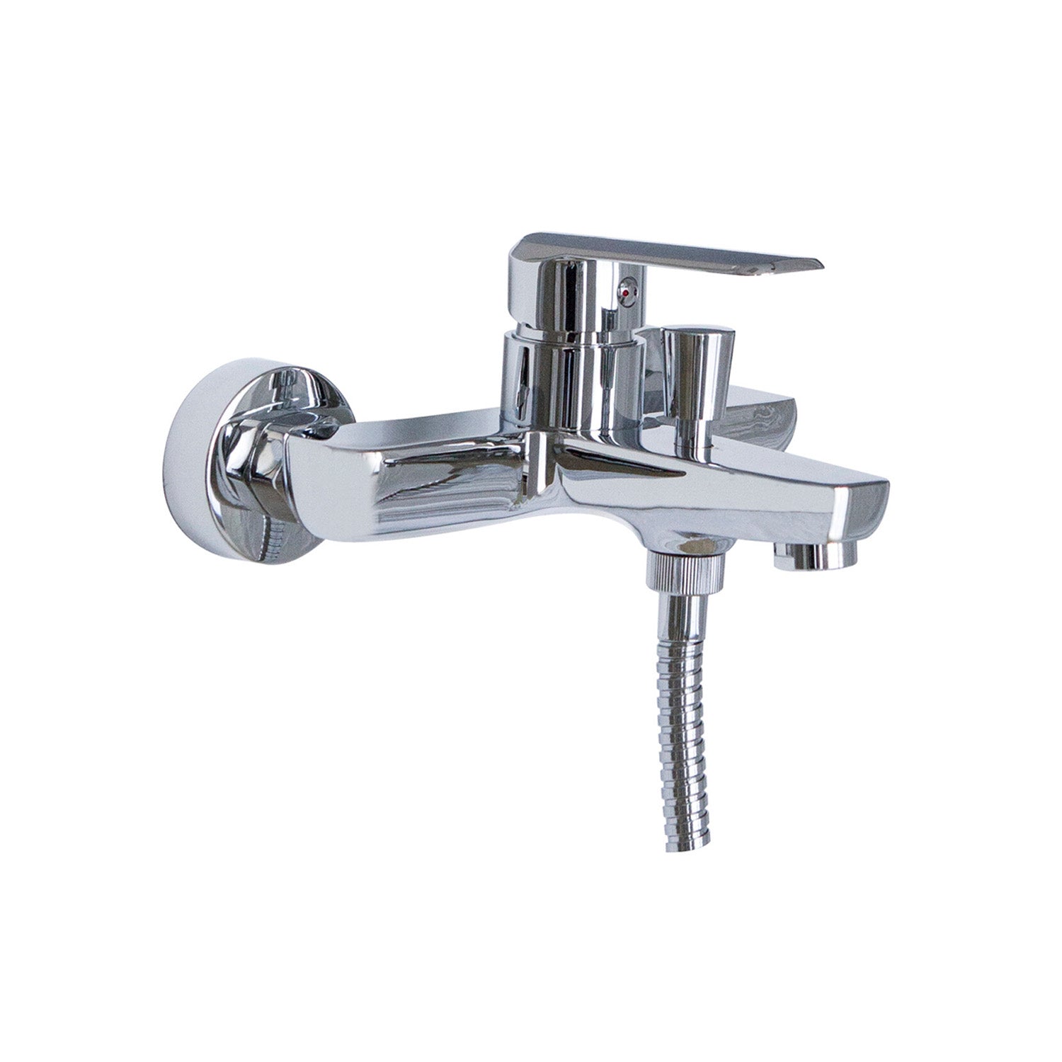 Miscelatore vasca Hopper in ottone cromato