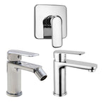 Composizione di miscelatori per lavabo