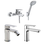 Composizione di miscelatori per lavabo