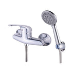 Miscelatore doccia esterno una via Celia in ottone cromato