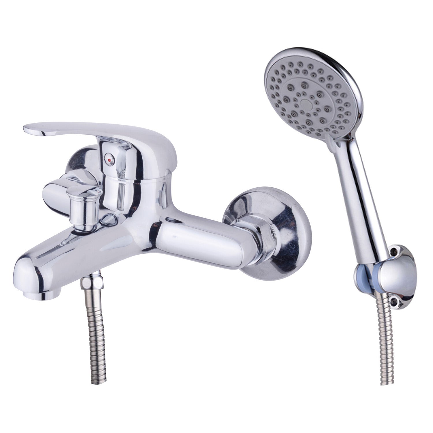 Miscelatore vasca Celia in ottone cromato