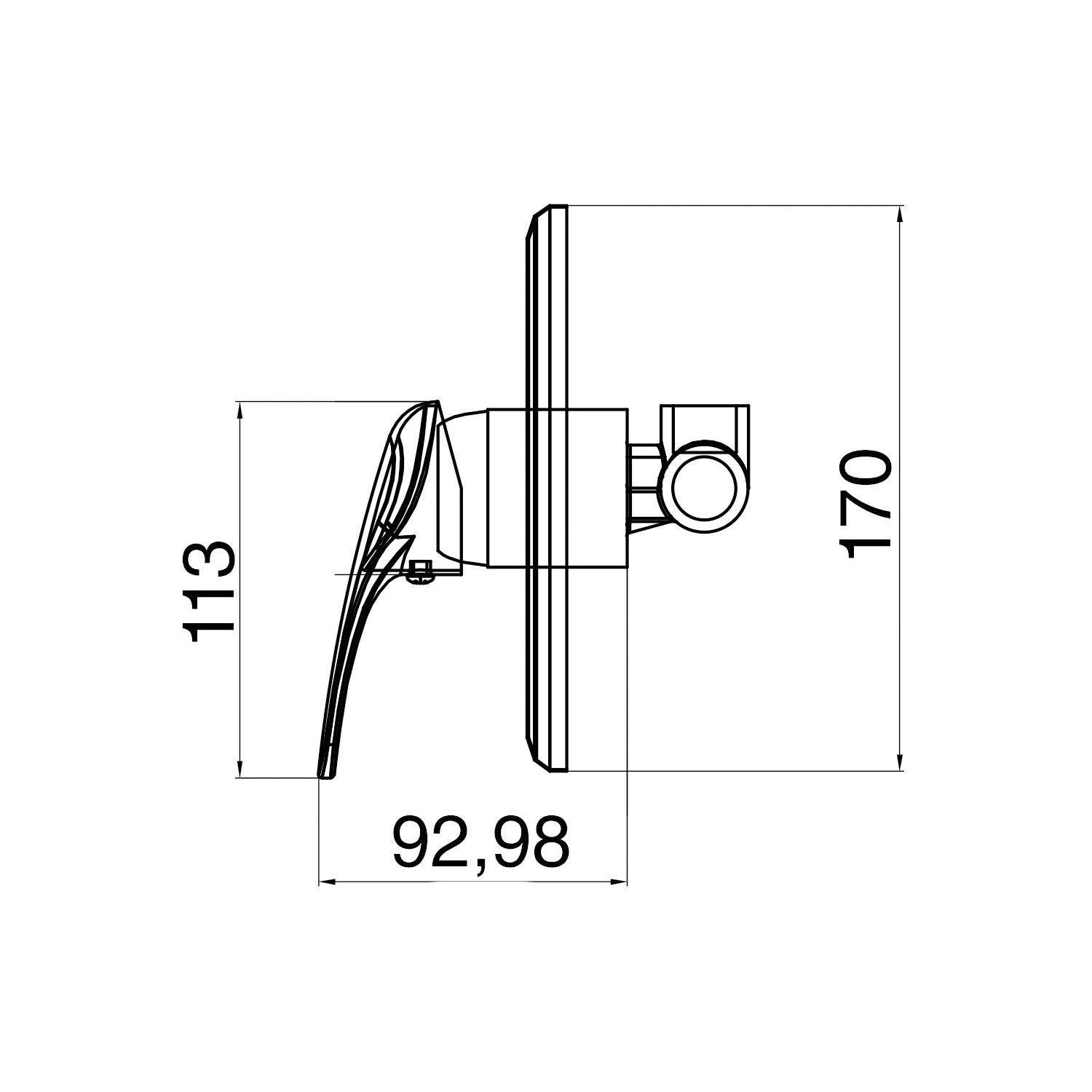 Composizione di miscelatori per lavabo