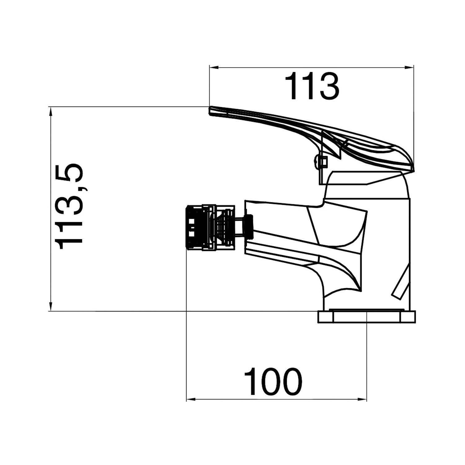 Composizione di miscelatori per lavabo