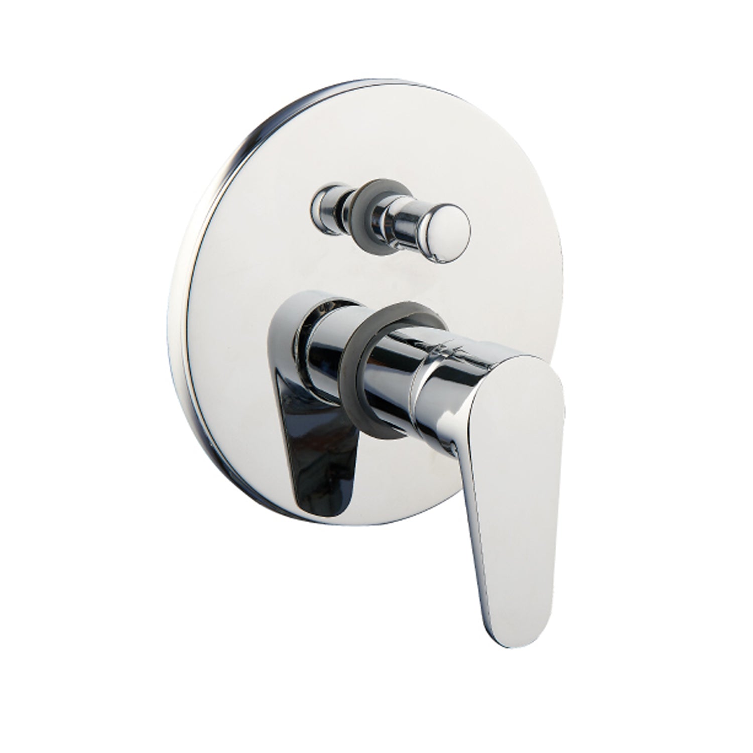 Miscelatore doccia modello Rose 2.0 in ottone cromato 1/2'' con deviatore pneumatico