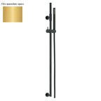 Saliscendi in ottone 2cm x 90cm doccia Alisso 3 e flessibile oro spazzolato