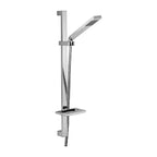 Set saliscendi doccia Level con portasapone e miscelatore doccia esterno Tilt Paffoni