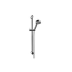 Set saliscendi con doccia tonda minimale e miscelatore doccia esterno cromo