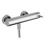 Set saliscendi con doccia tonda minimale e miscelatore doccia esterno Stick cromo Paffoni
