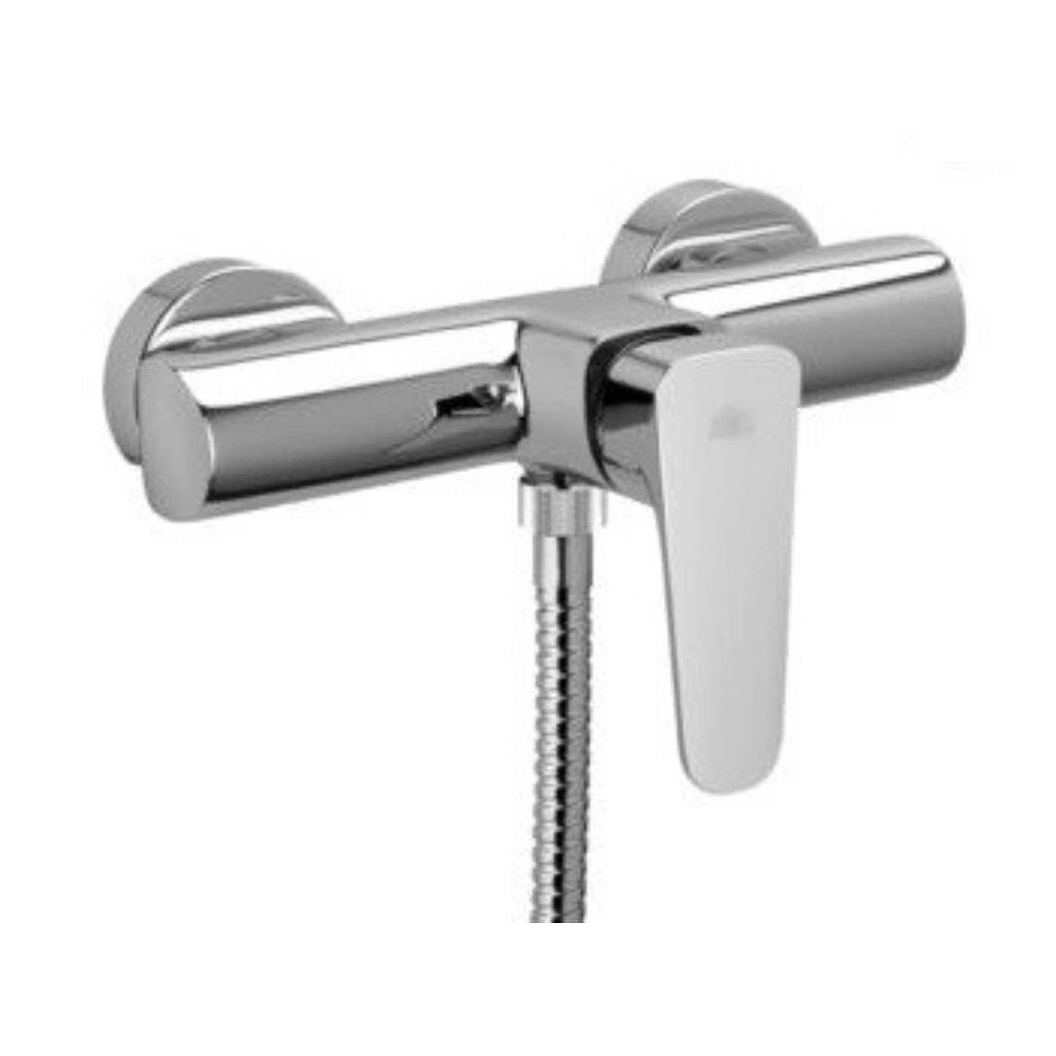 Set saliscendi con asta per doccia Prestige con miscelatore doccia monocomando Sly Cromo Paffoni