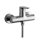 Set saliscendi con asta Prestige e miscelatore doccia esterno Green cromo Paffoni