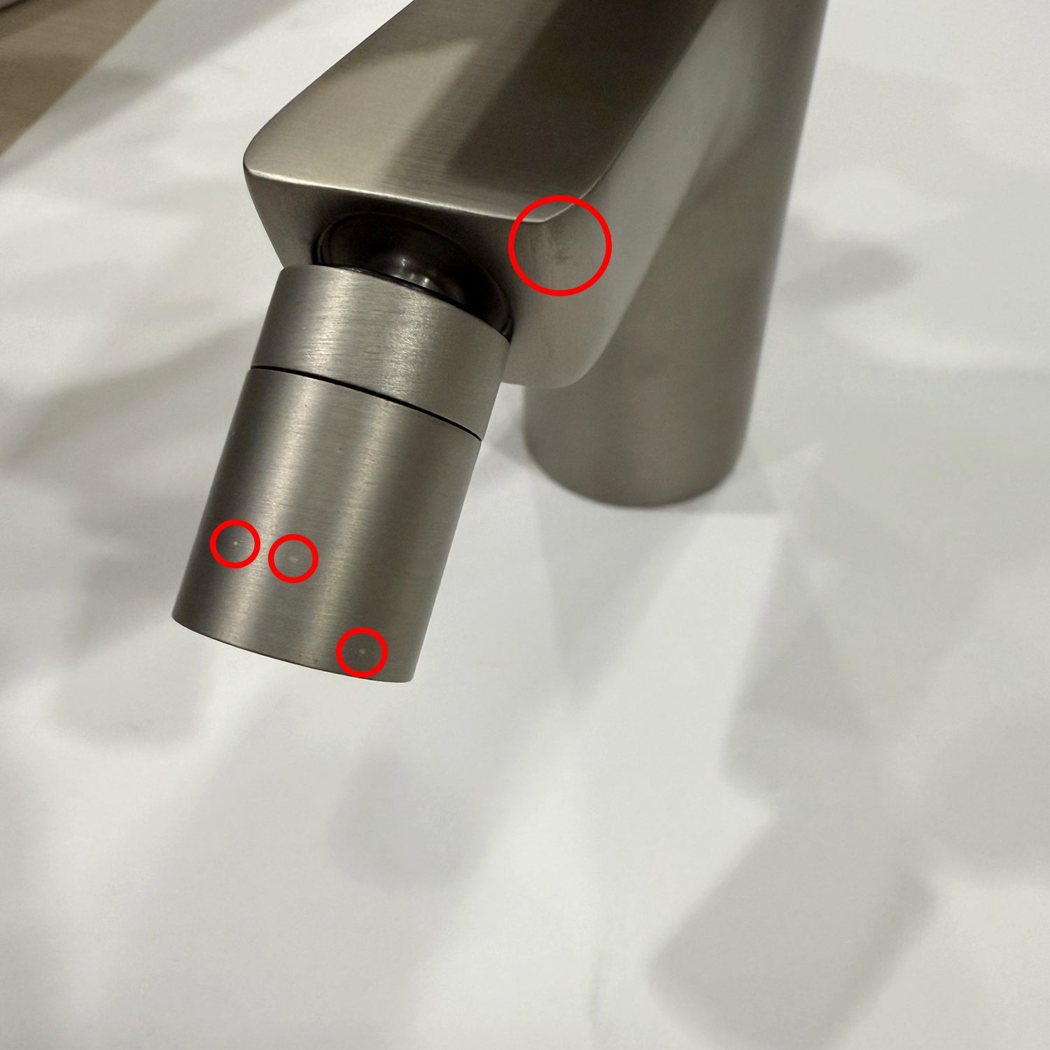 Miscelatore bidet linea Artic di Mariani Rubinetterie in Nichel Spazzolato - VERSIONE OUTLET