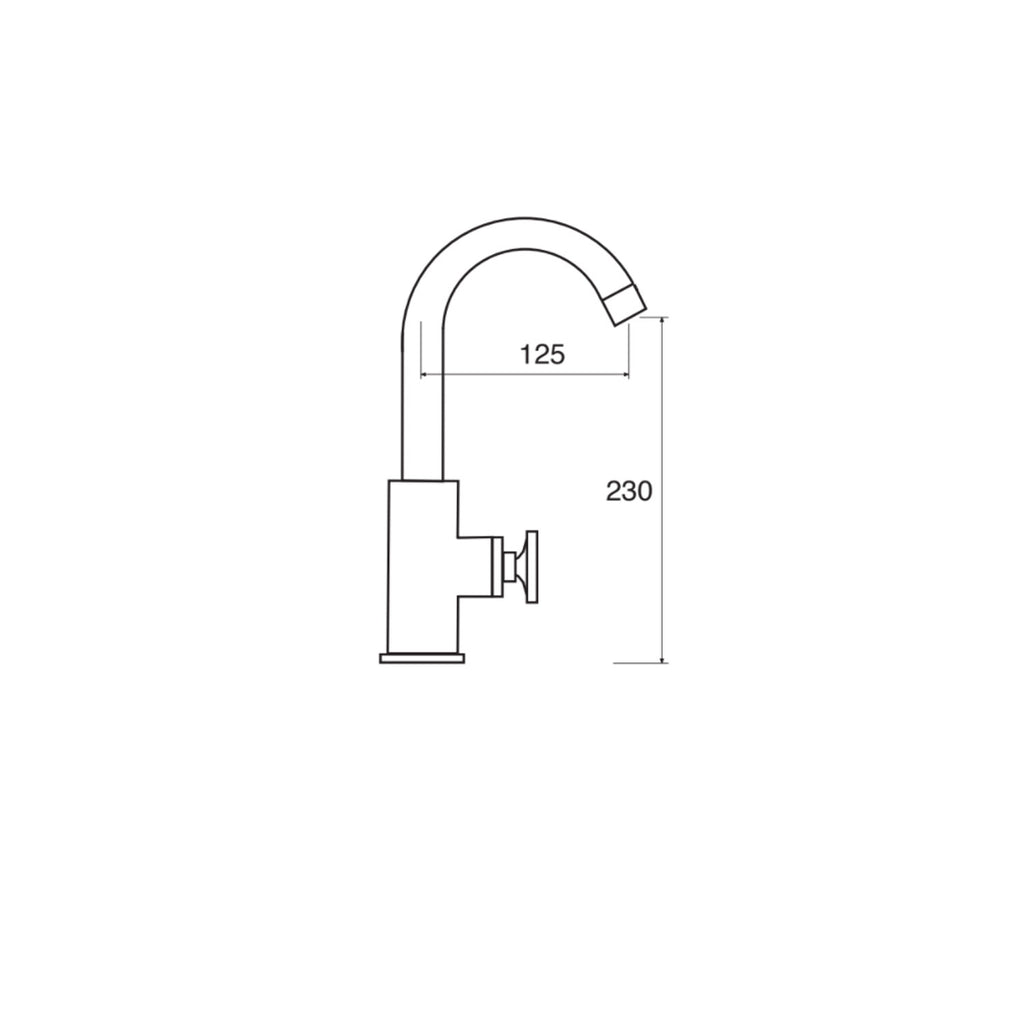 Kit miscelatori lavabo+bidet serie MimÃ¬ Keller Taps