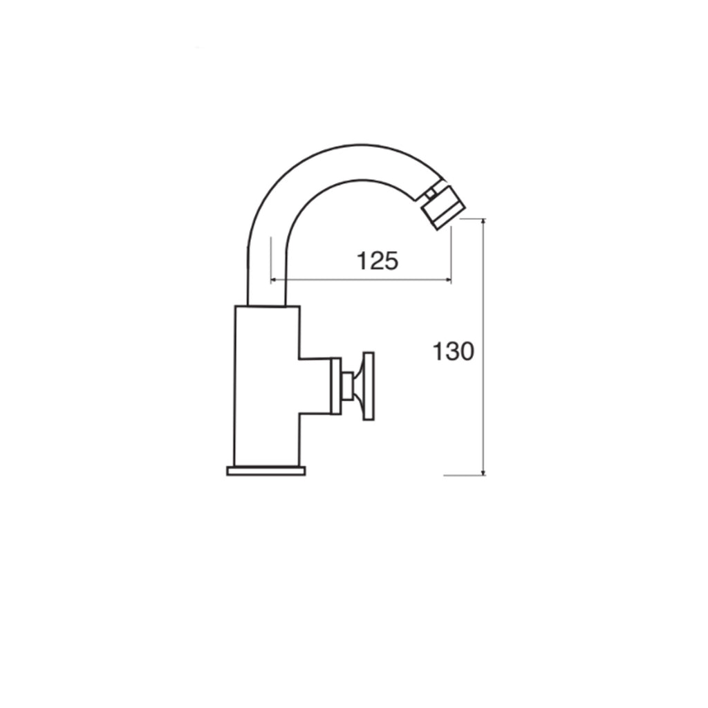 Kit miscelatori lavabo+bidet serie MimÃ¬ Keller Taps