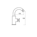Kit miscelatori lavabo+bidet serie MimÃ¬ Keller Taps