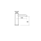 Kit miscelatori lavabo+bidet+doccia in ottone cromato con scarico click-clack serie MimÃ¬ Keller Taps
