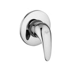 Set soffione doccia con braccio e Miscelatore ad incasso cromo Paffoni