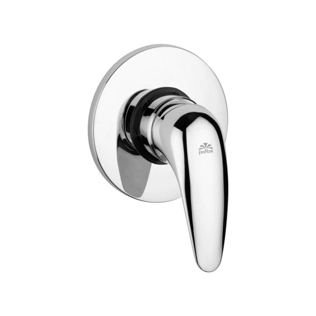 Set Soffione doccia con braccio doccia e miscelatore incasso cromo Paffoni