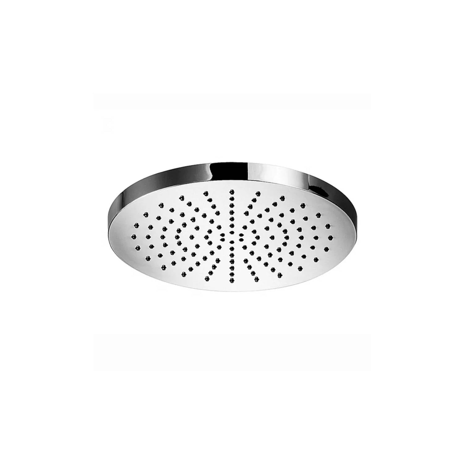 Set soffione doccia tondo anticalcare con braccio 30cm e miscelatore doccia incasso Cromo Paffoni