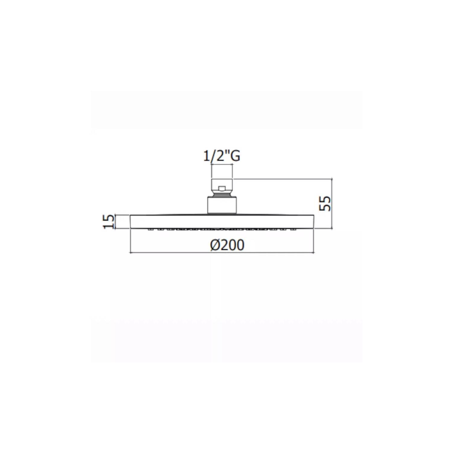 Set soffione doccia tondo anticalcare con braccio 30cm e miscelatore doccia incasso Cromo Paffoni