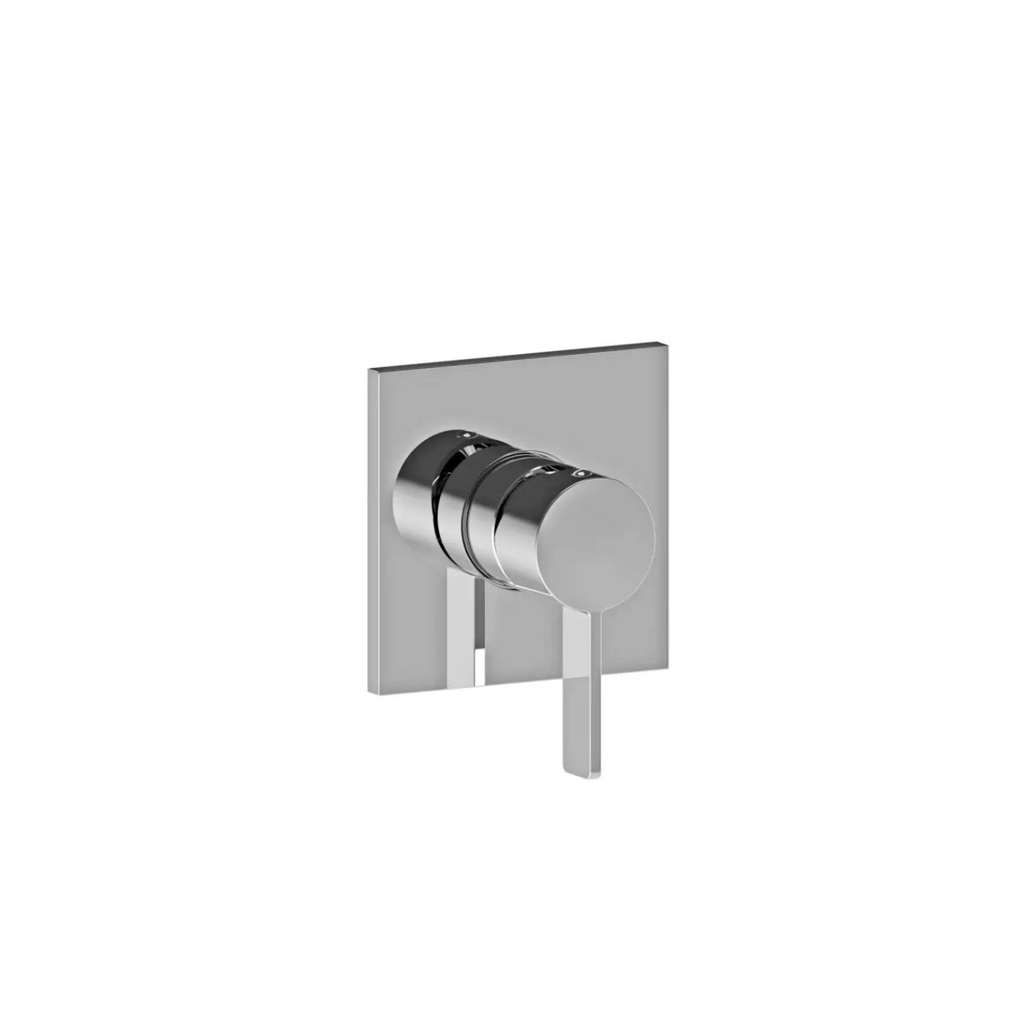 Set soffione doccia anticalcare con braccio doccia tondo e miscelatore incasso doccia Rock Cromo Paffoni