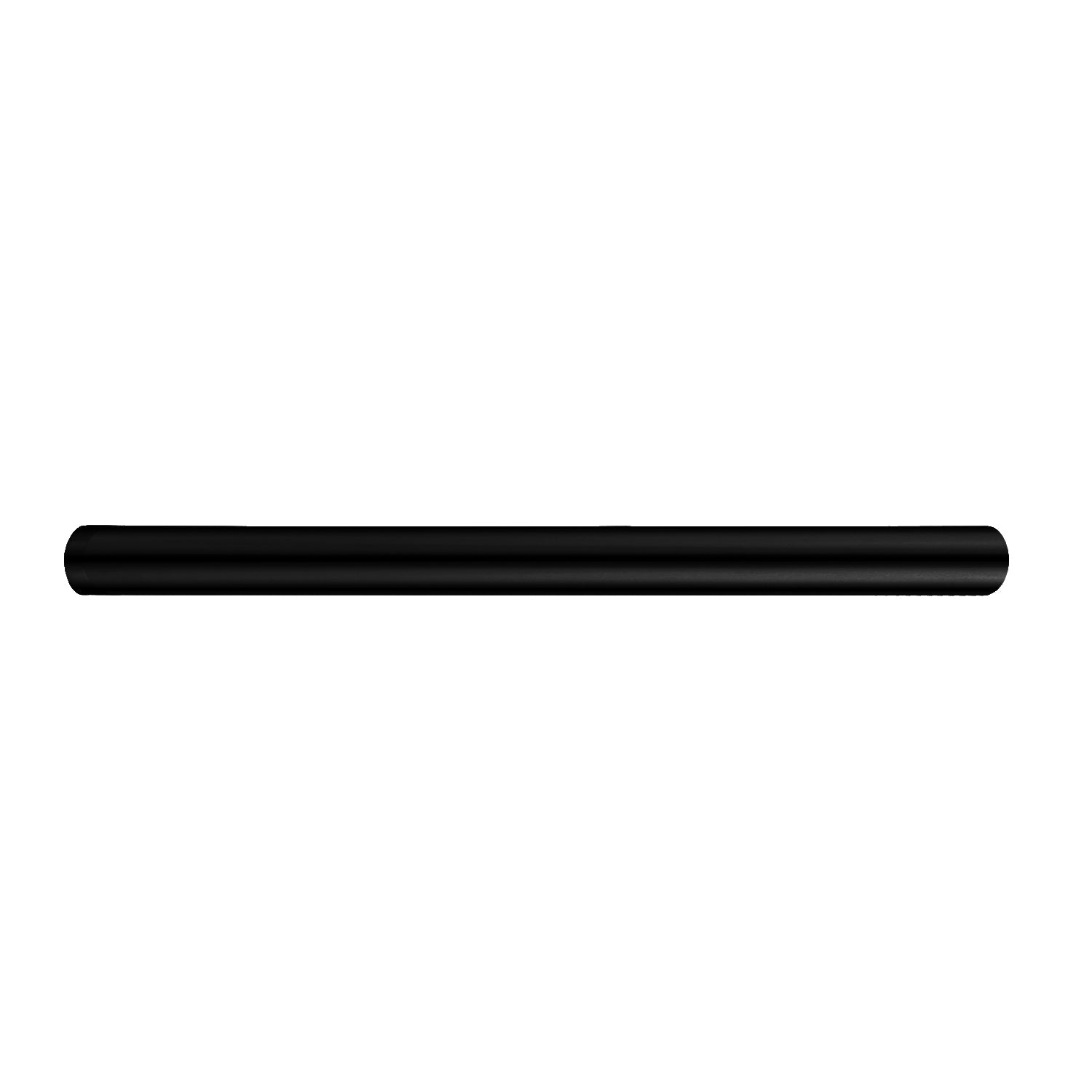 Tubo orizzontale nero opaco lungo 400mm tagliabile per sifone Paffoni con codice ZACC240NO