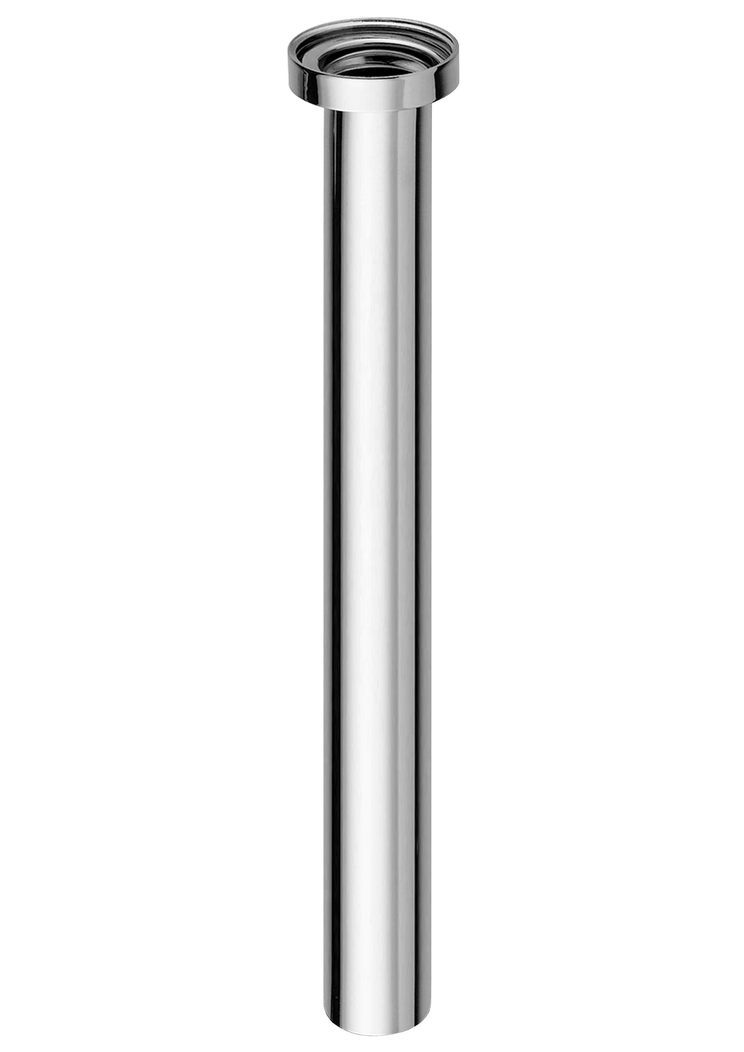 Tubo verticale cromato lungo 400mm tagliabile per sifone Paffoni con codice ZACC240CR