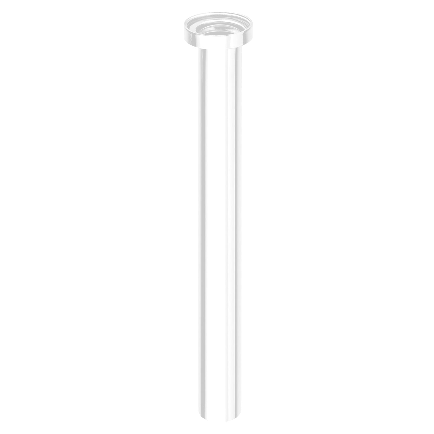 Tubo verticale bianco opaco lungo 400mm tagliabile per sifone Paffoni con codice ZACC240BO