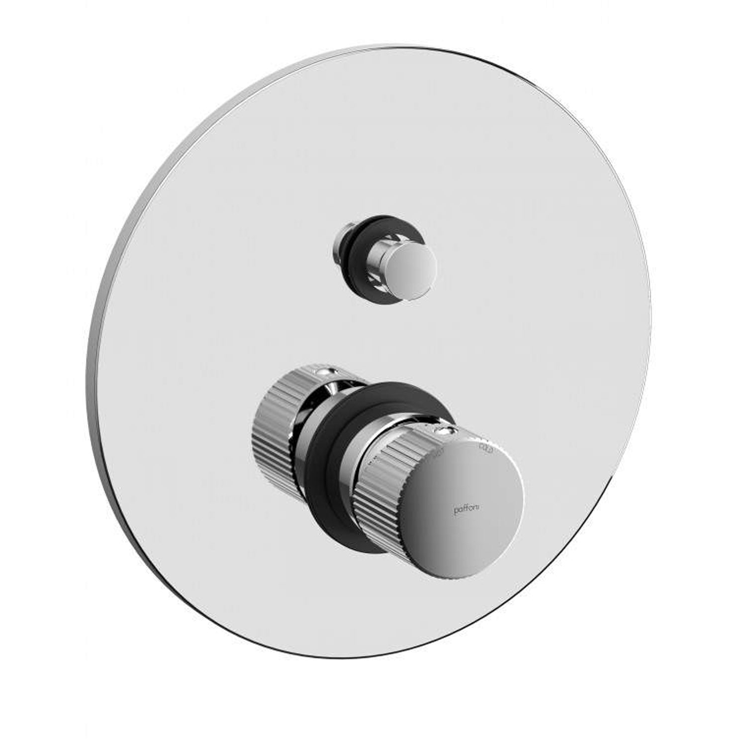 Miscelatore doccia con deviatore a pulsante 2 uscite Paffoni Jo cromato