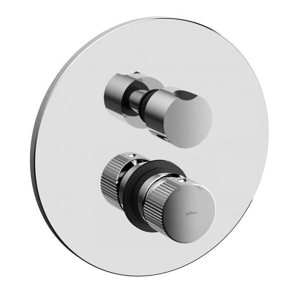 Miscelatore doccia con deviatore meccanico 3 uscite Paffoni Jo cromato