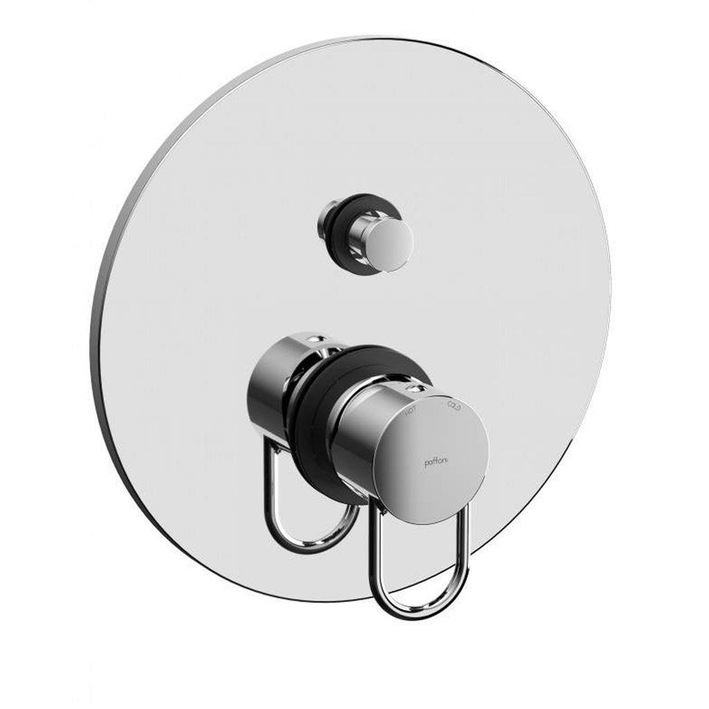 Miscelatore doccia con deviatore a pulsante 2 uscite Paffoni Jocker cromato