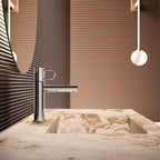 Miscelatore lavabo con scarico click clack Paffoni Jocker cromato